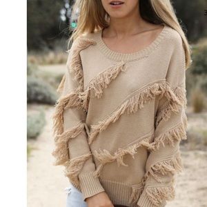 ✨HOST PICK✨ Australian Boutique Fringe Sweater